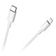 REBEL kabel USB typu C - Lightning, biały, 100 cm