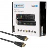 Tuner DVB-T2/C HEVC H.265 do telewizji naziemnej Cabletech + kabel HDMI