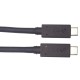 Kabel USB - microUSB nylon czarny
