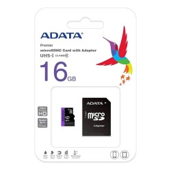 Karta ADATA 16GB microSDHC z adapterem