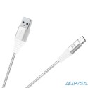 USB cable - USB type C Rebel 100 cm white