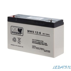 MW Power MWS 12-6 (12Ah 6V) battery