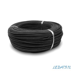Silicone wire 24AWG BLACK