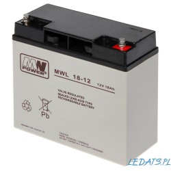 MW Power MWL 18-12 (18Ah 12V) battery
