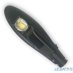 LED street lamp COB AC 50W/230V IP65 cast BLACK