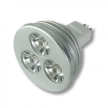 STRONG LED żarówka 3x1W LED MR16 biała ciepła