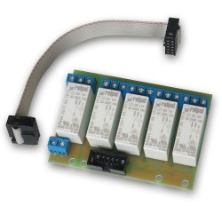Tile relays x 5 to the Lan controller/ GSM v3 12V