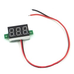Voltmeter LED 2.5-30V DC RED Display