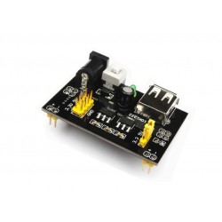 5V and 3.3V power supply module for breadboard with switch and USB
