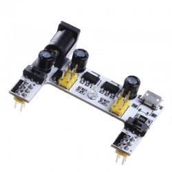5V and 3.3V power supply module for breadboard 2 channels