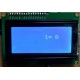 LCD DISPLAY 2x16 80x36mm blue backgroud light