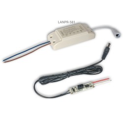 Mini contactless IR switch for LED with power adapter
