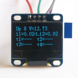 OLED 1,3" I2C SERIAL Blue Display Module