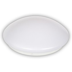 LED ceiling mounted 24W/230V with motion and dusk sensor without adjustment, round, neutral