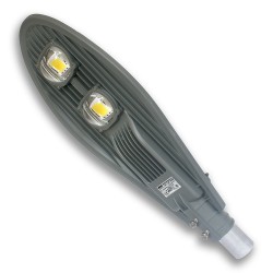 Lampa uliczna z czujnikiem LED COB AC 100W/230V IP65 ODLEW zmierzchu