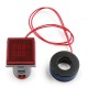 Woltomierz Amperomierz LED 30x30mm 20-500V/100A czerwony