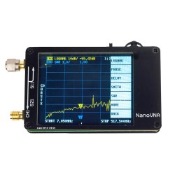 NanoVNA mini analizator antenowy 50 kHz ÷ 900 MHz