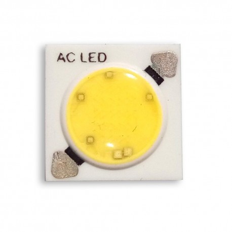 Dioda 5W LED COB AC 230V Ciepła