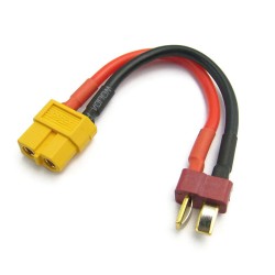 XT60 Female - DEAN-T Male cable 15 cm