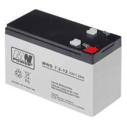 MW Power MWS 7,2-12 (7,2Ah 12V) battery