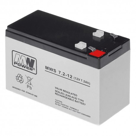 Akumulator MW Power MWS 7,2-12 (7,2Ah 12V)