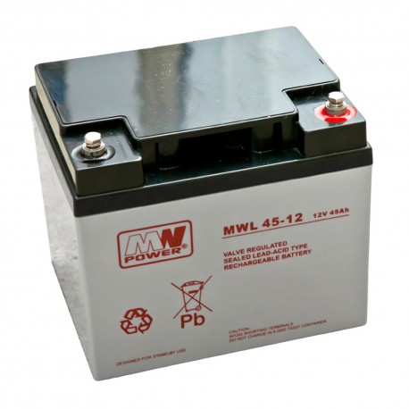 Akumulator MW Power MWL 45-12 (45Ah 12V)
