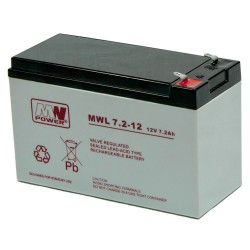 MW Power MWL 7,2-12 (7,2Ah 12V) battery