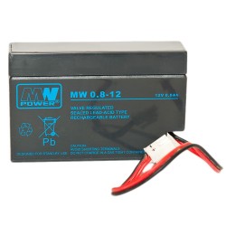 MW Power MW 0,8-12 (0,8Ah 12V) battery