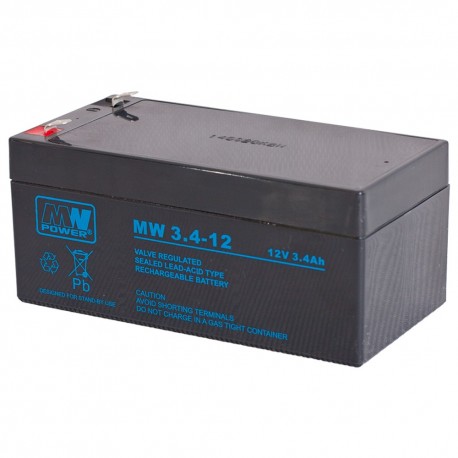 Akumulator MW Power MW 3,4-12 (3,4Ah 12V)