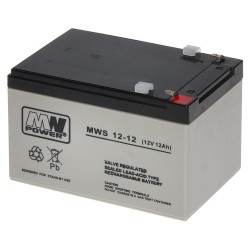 MW Power MWS 12-12 (12Ah 12V) battery