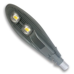 LED street lamp COB AC 100W/230V IP65 GRAY CAST