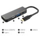 HUB Multiport USB-C 3.1 do HDMI / USB 2.0 / USB3.0 / microUSB