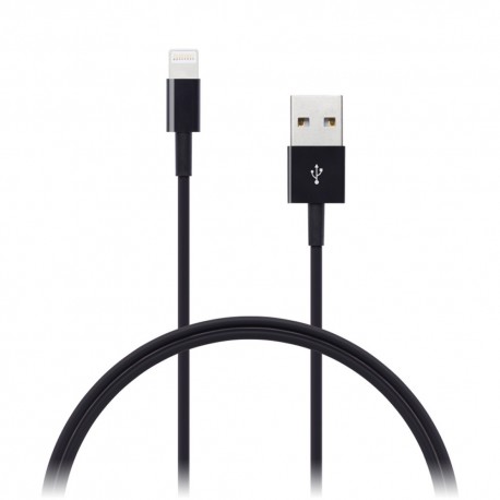 Connect IT kabel Apple Lightning - USB, czarny, 1 m