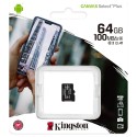 Karta 64GB microSD Kingston Canvas Select Plus 100 MB/s, A1